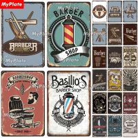 Barber Shop Vintage Metal Sign Tin Sign Vintage Decoration Plaque Home Wall Decor Bar Sign Home Decor Poster Custom Size: 20cm X 30cm