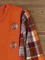 HotPlaid ตาไก่แขนยาว O-คอเสื้อผู้หญิงท็อปส์แฟชั่น Colorblock สบายๆที่สง่างามสำนักงานเลดี้ทำงานเสื้อหญิงบาง Blusas