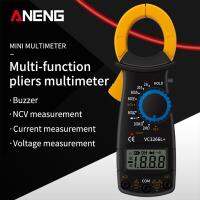 Digital Clamp Meter แอมป์มัลติมิเตอร์ความแม่นยำสูง Clamp Ammeter 600V AC/DC Ohm Current แรงดันไฟฟ้า Tester โวลต์มิเตอร์