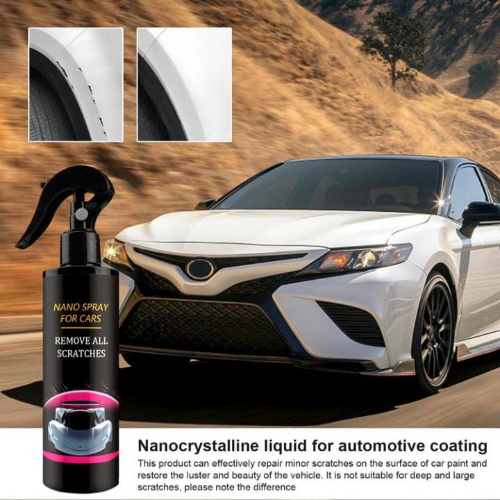 home-ceramic-coating-car-coating-spray-coating-agent-remove-water-stains-good-cleaning-effect-form-protective-film-reduce-scratches-for-four-wheeled-vehicle-rv-landmark