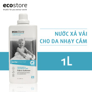 Nước xả vải gốc thực vật dành cho da nhạy cảm ecostore 1lít Ultra