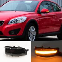 1 Pair For Volvo S40 S60 S80 C30 V50 V70 Dynamic Turn Signal Light LED Rearview Side Mirror Light Blinker Indicator Light