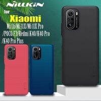 【Electronic Store】สำหรับ Xiaomi Mi 11i 11X Pro 5G POCO เคส F3 Nillkin Frosted Shield Hard PC พลาสติกกันกระแทกคลุมทั้งหมดบน Redmi K40 Pro Plus