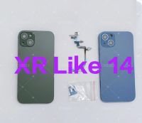 ฝาหลัง DIY ใหม่สำหรับ XR ถึง14กรอบสำรองกลางแบตเตอรี่ด้านหลังสำหรับ Xr Like 14 Housing, Xr ถึง14