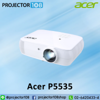 Acer P5535 Full HD DLP Projector :  4,500 ANSI Lumens, Contrast: 20,000:1