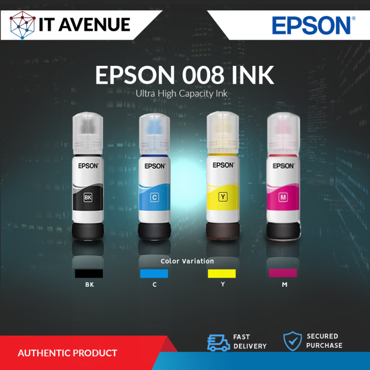 Epson 008 Ink Genuine Bottle | Lazada PH