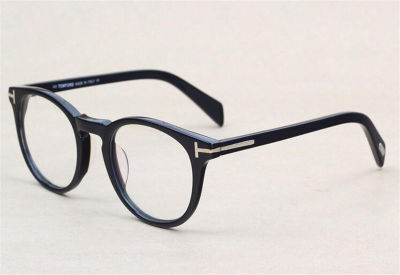Vintage Acetate Round Glasses Frame Men Prescription Lens Optical Eyewear Branded Anti-fatigue Retro Reading Eyeglasses Women