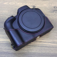 CozyShot เคสหนังแท้ครึ่งตัวสำหรับ Canon EOS R50