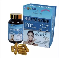 Viên Uống Trắng Da Glutathion 1000mg dưỡng trắng toàn thân, cải thiện tông da, ức chế melamin, giảm thâm nám, tàn nhang,. Mã Glutathion 1000mg thumbnail
