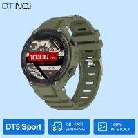 DT NO.1 DT5 Sport Smart Watch Men AOD Bluetooth Call 1.45 นิ้วหน้าจอ HD อัตราการเต้นของหัวใจ 150 กีฬา GPS Tracking 40g แสง Smartwatch