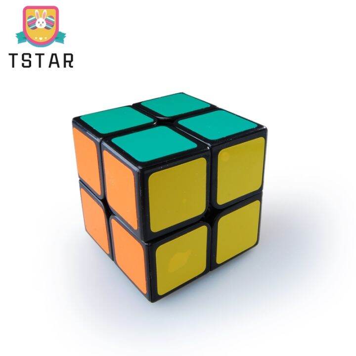 tstar-จัดส่งรวดเร็ว-oostifun-guobing-wittwo-type-c-2x2x-2ของเล่นปริศนาลูกบาศก์-สีดำ