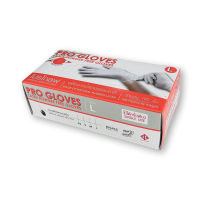 ส่งด่วน! โปรโกลฟ ถุงมือยาง ชนิดไม่มีแป้ง ขนาด L x 100 ชิ้น Pro Gloves Latex Powder Free Gloves Size L x 100 pcs สินค้าราคาถูก พร้อมเก็บเงินปลายทาง