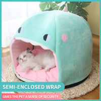 Foldable Pet Sleeping House Indoor Winter Warm Cat Bed Cat Cave Nest Small Dog Cat Kitten Teddy Comfortable Sofa Pet Supplies