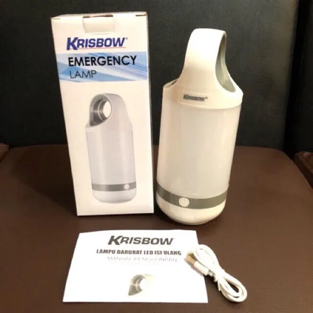 Lampu Apa Emergency lamp LED / Krisbow lampu darurat Lazada Indonesia