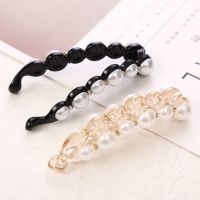 [HOT] 1Pc ไข่มุก Hairpins กิ๊ฟหนีบผมเครื่องประดับกิ๊บกล้วย Headwear ผู้หญิง Hairgrips สาวผมหางม้ากิ๊บหนีบผมอุปกรณ์เสริม