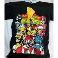 New Fashion POWER RANGERS Mighty Morphin NTS เสื้อวงร็อค ไซส์ S M L XL 2023