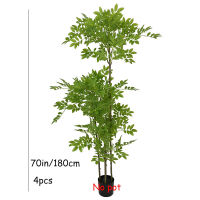 43-70in Tropical Palm Tree ขนาดใหญ่ประดิษฐ์ Felicitous Tree Fake Tree พลาสติก Happy Tree Leafs สำหรับ Home Garden Shop Room Decor