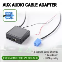 สายผู้รับเอยูเอ็กซ์บลูทูธ USB อะแดปเตอร์แฮนด์ฟรีไมค์สำหรับคอนเสิร์ต AUDI Chorus สำหรับ Blaupunkt สำหรับ Vw Delta Beta สำหรับ Becker