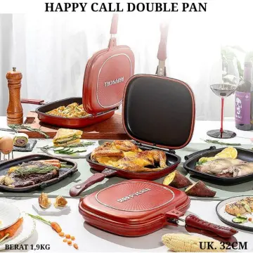 Jual Happy Call Double Pan Jumbo 32cm happycall double Pan Bolak