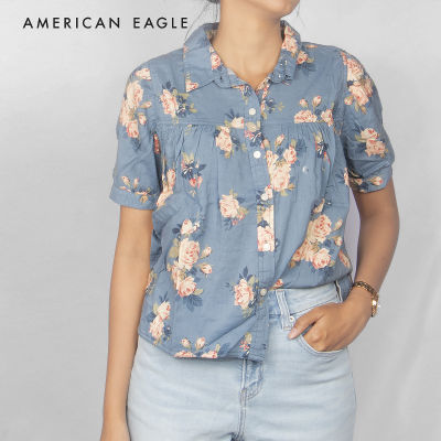 American Eagle Button-Up Shirt เสื้อเชิ้ต ผู้หญิง  (EWSB 035-4701-400)