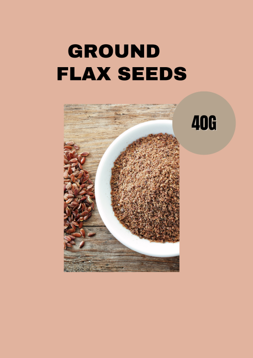 Ground Flax Seeds 40g Lazada PH