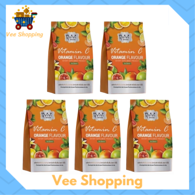 ** 5 ถุง ** Vitamin C Orange Flavour by ViVi วีวี่ ผลิตภัณฑ์เสริมอาหารวิตามินซี กลิ่นส้ม ตราวีวี่ บรรจุ 10 ซอง / 1 ถุง