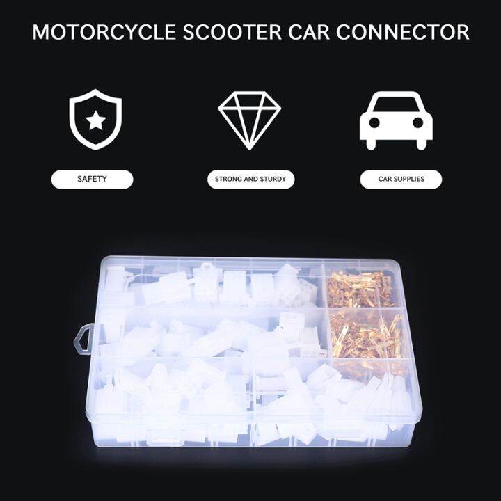 1-box-2-3-4-6-pin-plug-connector-flat-plug-motorcycle-scooter-car