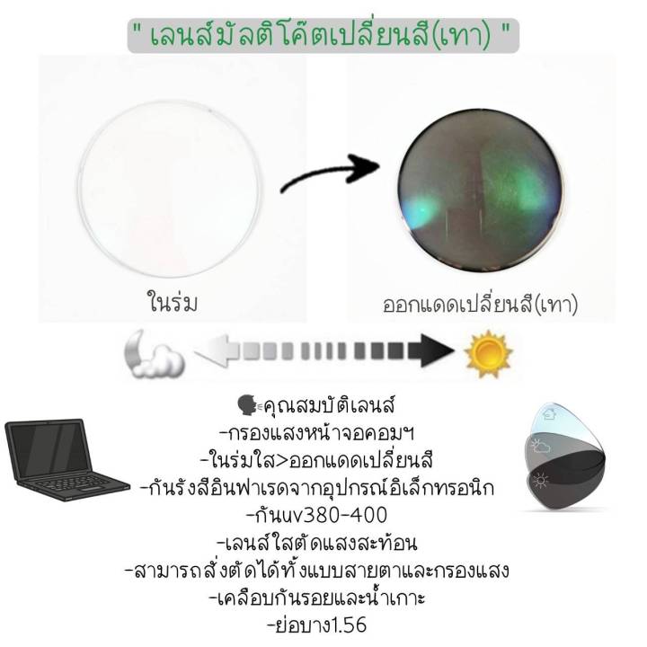 กรอบแว่นตา-แว่นสายตา-แว่นตากรองแสง-ไดมอนด์เล็กมินิมอล-63006