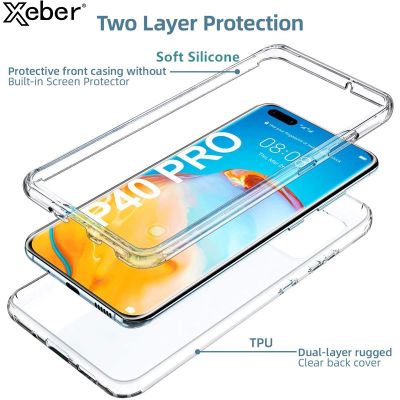 Front Back Protection P40 P20 P30 E Mate 40 30 20 P 2019 Shockproof Cover