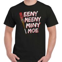 เสื้ เสื้อยืดคอกลม พิมพ์ลายค้างคาว Eeny Meeny Miny Moe Bloody สําหรับผู้ชายS-5XL  YEFZ