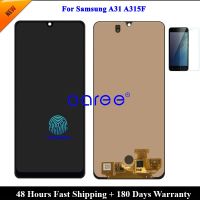 Fingerprint OLED LCD For Samsung A31 2020 A315 LCD A315F lcd For Samsung A315 A315F LCD Screen Touch Digitizer Assembly