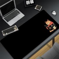 ญี่ปุ่น Cat Mouse Pad Assembly Mouse Pad สีชมพูน่ารัก Kawaii คอมพิวเตอร์เกมคอนโซลคอมพิวเตอร์พรมแป้นพิมพ์ตารางแผ่น XXX 100x500 Mause Pad