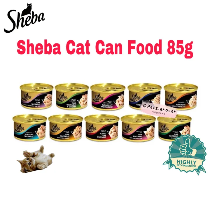 Sheba Cat Canned 85G Cat Food Makanan Kucing Makanan Basah Lazada