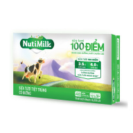 Thùng 48 Hộp NutiMilk Sữa tươi 100 điểm thumbnail