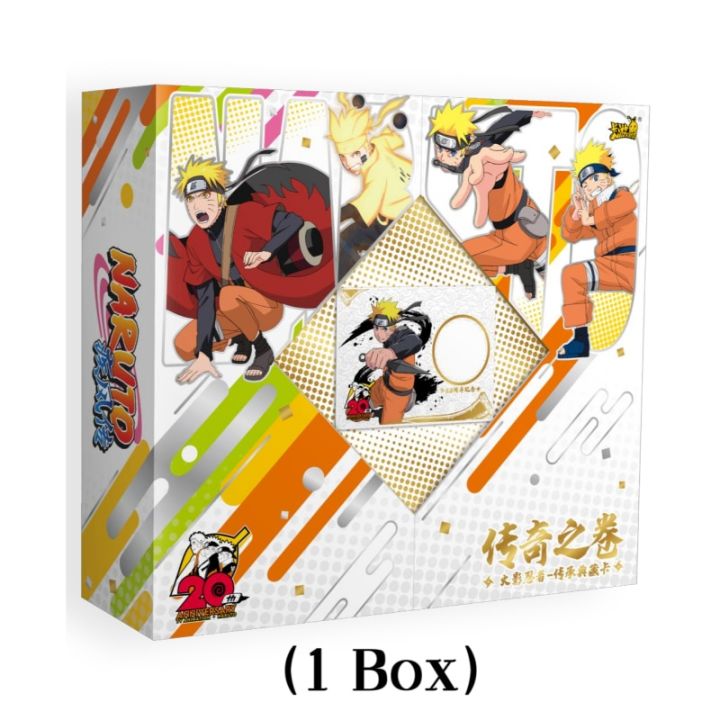 Guou กล่องทั้งชุดบัตรสะสมนารูโตะ,กล่องบูสเตอร์ Kuyou Uzumaki Uchiha ของแท้ของขวัญคริสต์มาส