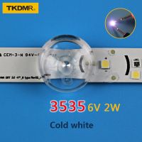 TKDMR 50pcs Innotek LED Backlight 2W 6V 3535 Cool white LCD Backlight for TV TV Application free shipping Electrical Circuitry Parts