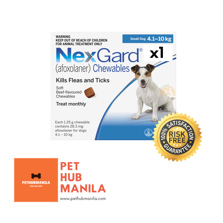 Nexgard Afoxolaner 4-10kg (1 Chewable) | Lazada PH