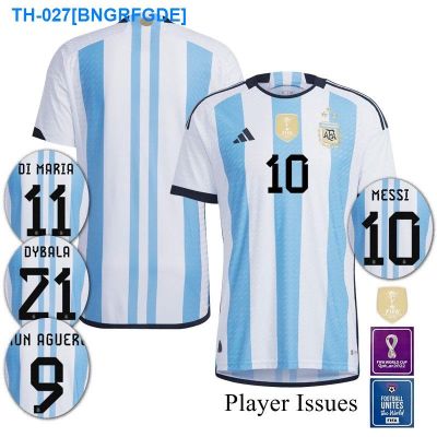 ㍿▽☜ 2022/2023 Argentina home football Shirt 22-23 National Team Size S-4XL Fan Edition with Patch MESSI Jersey