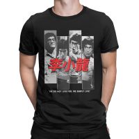 Bruce Lee Scenes T Shirts Men 100% Cotton Hipster T-shirts Crewneck Tees Short Sleeve Tops Printed XS-6XL