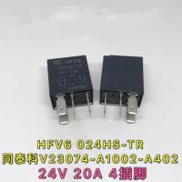 รีเลย์714สำหรับรถยนต์ Hongfa 24V พร้อม V23074-A1002-A402 Tyco 24-HS-TR HFV6ใหม่/2023