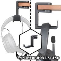 Headphones Stand Adjustable Clamp Gaming Headset Holder Hook Rotating Clamp Bracket Desk Universal Mount For Headphone Arm With N1F5