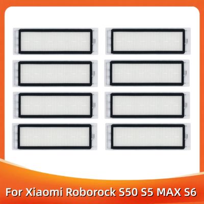 【LZ】♀✇❂  2/4/6/8/10Pcs Lavável Filtros HEPA para Xiaomi Roborock S50 S5 MAX S6 para MI Robot Aspirador Peças Acessórios de Substituição