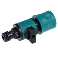 1pcs Plastic Valve with Quick Connector Agriculture Garden Watering Prolong Hose Irrigation Pipe Fittings Hose Adapter Switch Watering Systems  Garden