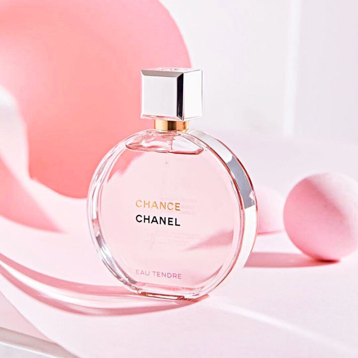 100% authentic women's perfume Chance series perfume chance pink tenderness  light fragrance 100ml, long-lasting fragrance.