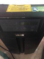 UPS เครื่องสำรองไฟรุ่นใหญ๋พิเศษ พ่วงแบตเพิ่มได้ SOLTEC UPS I-KR-6000L ขายเฉพาะเครื่องไม่รวมแบต