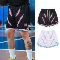 S-5XL American Trend Colorful Fake Two Piece Summer Running Fitness Sport Basketball Shorts Above The Knee Quick Dry Short Pants