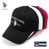 [Hat vendor]แบรนด์แฟชั่น U.s. POLO ASSN กีฬากลางแจ้งหย่อนใจแฟชั่นหมวกเบสบอลหมวกบังแดดชายหาดการแข่งขันทั้งหมดสำหรับผู้ชายฮิปฮอปหมวกผู้หญิง39; S