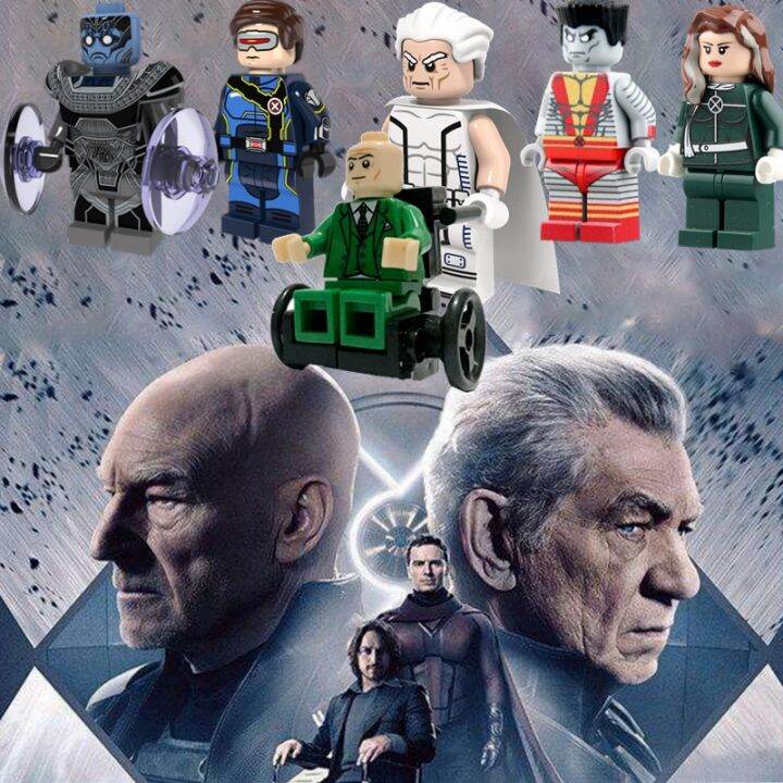 XMen Professor X Wolverine Cyclops Minifigures Avengers Marvel