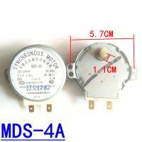 1ชิ้น MDS-4A มอเตอร์แบบซิงโครนัสมอเตอร์ที่หมุนได้-ไมโครเวฟ220V 4W สำหรับชิ้นส่วนไมโครเวฟชิ้นส่วนซ่อมเตาอบไมโครเวฟ Midea