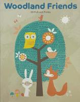 Plan for kids หนังสือต่างประเทศ Woodland Friends : 20 Pull-Out Prints ISBN: 9781856699600